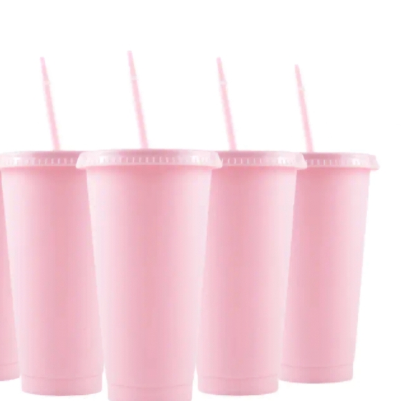 Four pieces reusable drink cup - Picture 1 of 3